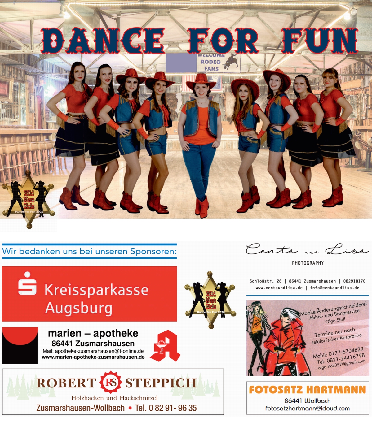 Dance For Fun - Flyer 2020