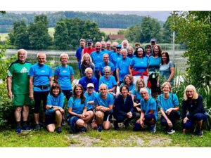 Früh morgens zum Abschluss 10km gelaufen