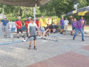 Einiges los bei den Stockschützen